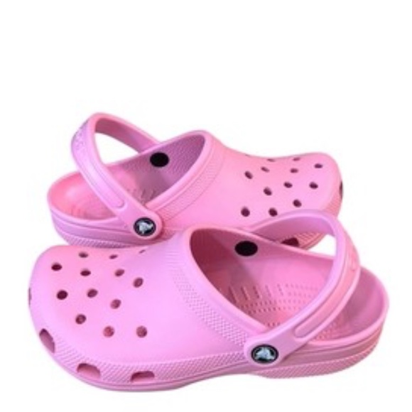 Crocs Classic Womens Pink Clogs Size 6 - Picture 3 of 9
